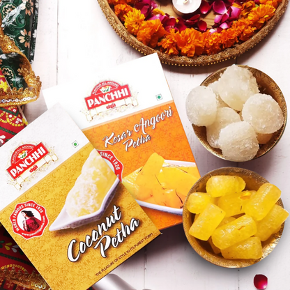 PANCHHI Coconut-Kesar Angoori Petha