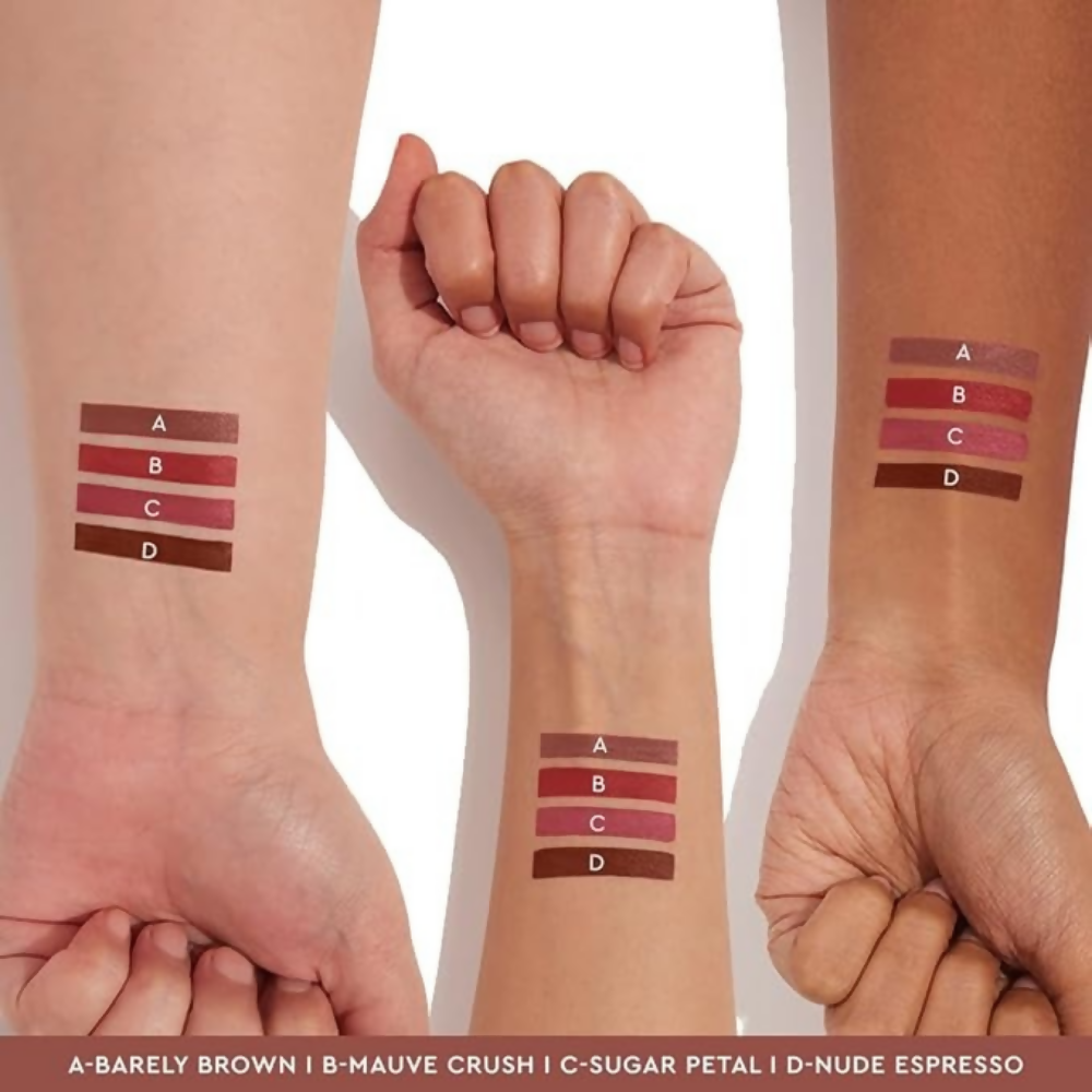 Kiro Four Play Non-Stop Airy Matte Liquid Lip Stack  Pinnacle Quad