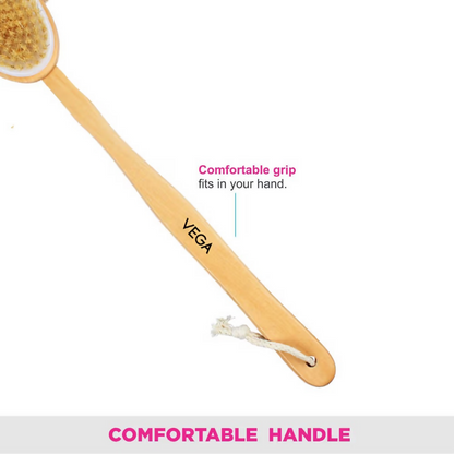 Vega Natural Bristle Bath Brush