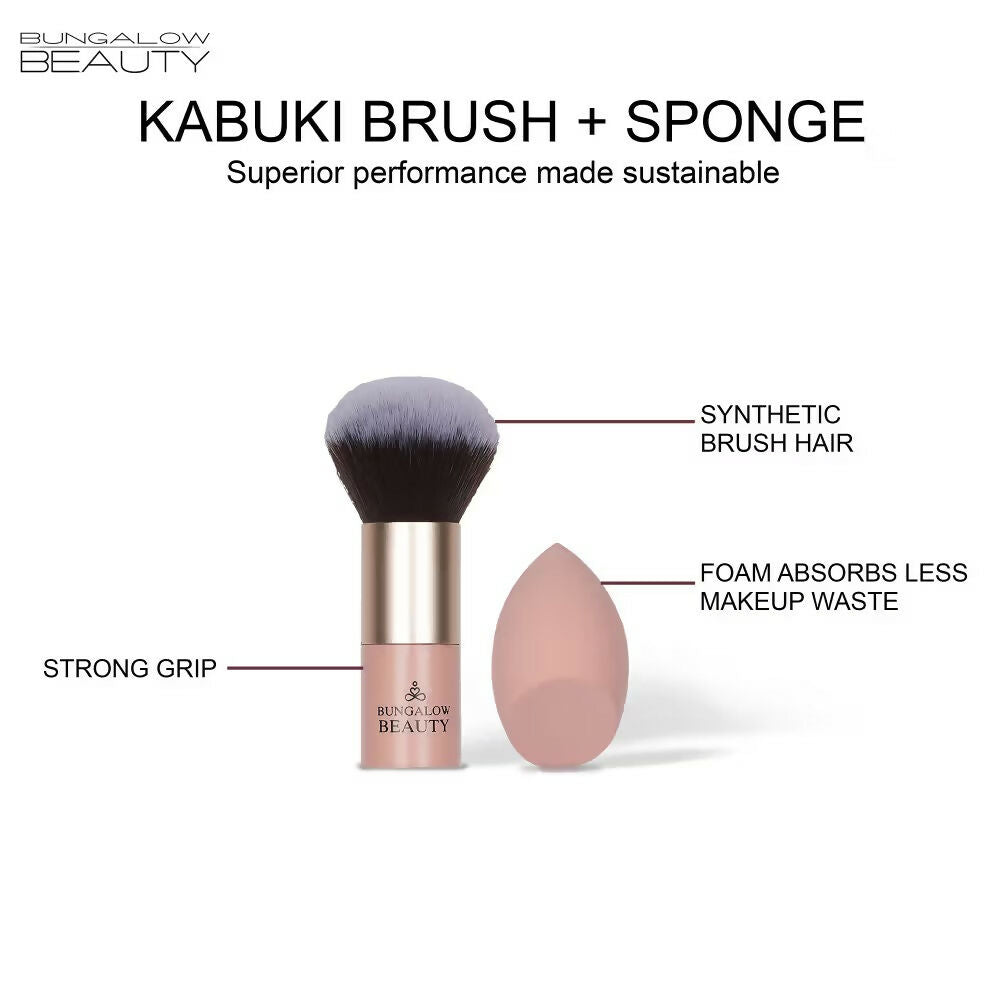 BUNGALOW BEAUTY Kabuki Brush & Blender