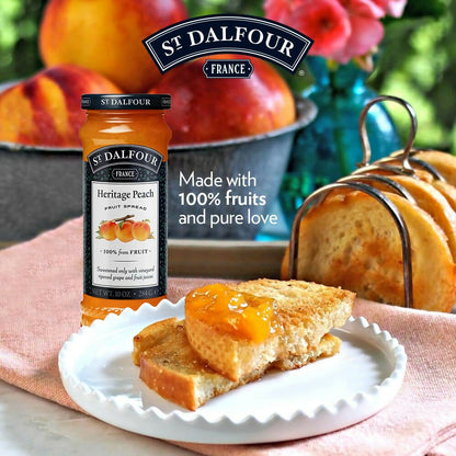 ST. DALFOUR Heritage Peach Fruit Spread
