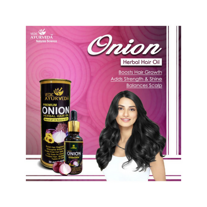 VedicAyurveda Onion Hair Oil for hair
