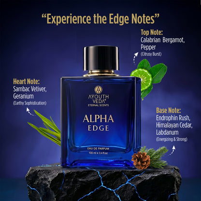 Ayouthveda Alpha Edge Eau De Parfum For Men