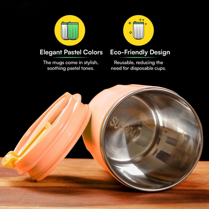 Udyan Tea Stainless Steel Vacuum Insulated Tumbler - Pink