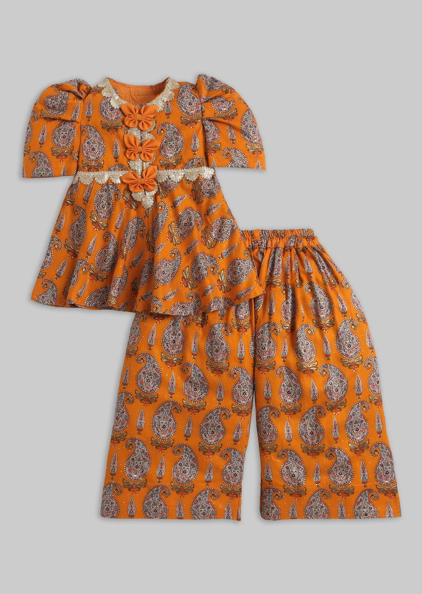 Off White Printed Salwar Kameez Set