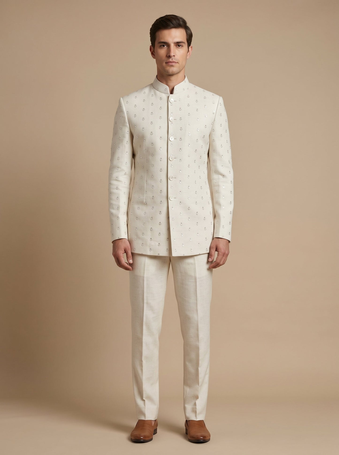 Offwhite Regal Sherwani