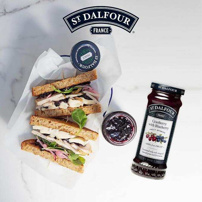ST. DALFOUR Cranberry With Blueberry Fruit Spread