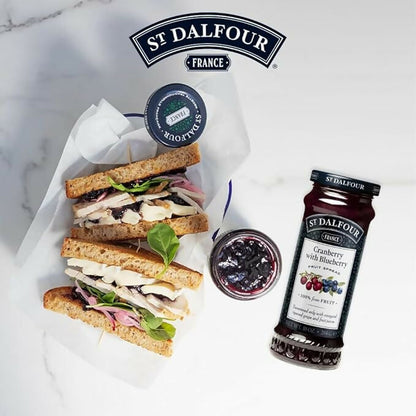 ST. DALFOUR Cranberry With Blueberry Fruit Spread