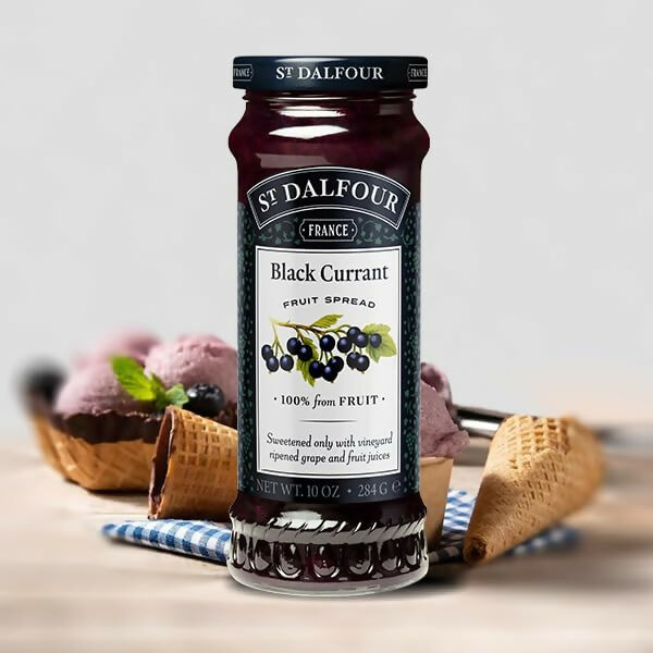 ST. DALFOUR Black Currant Fruit Spread