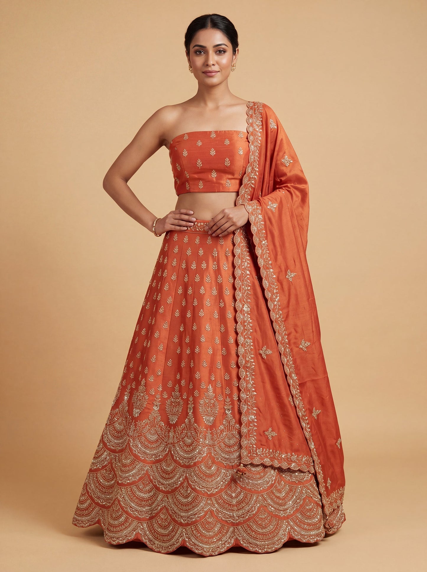 Orange Bright Heritage Look