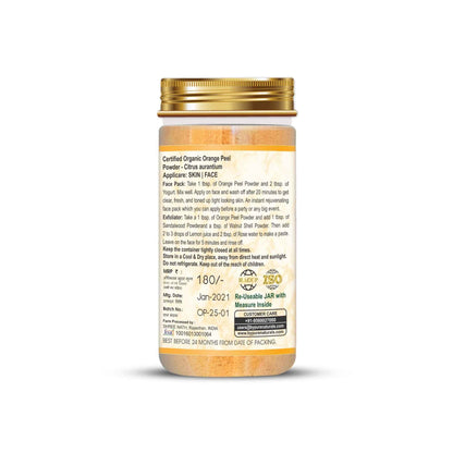 byPureNaturals Organic Orange Peel Powder