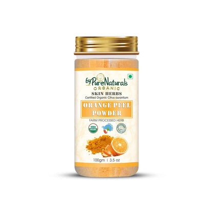 byPureNaturals Organic Orange Peel Powder