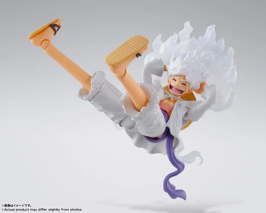 Bandai S.H.Figuarts: One Piece – Monkey D. Luffy (Gear 5) Action Figure