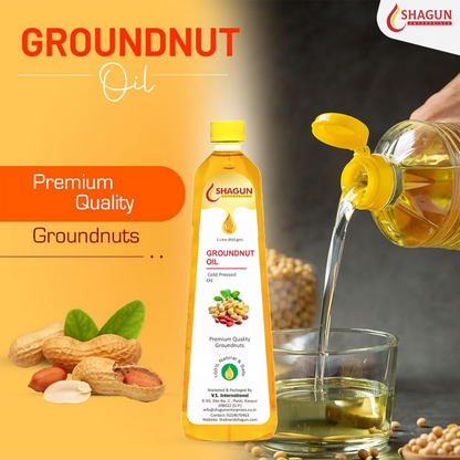 Shagun Cold Pressed Groundnut Oil