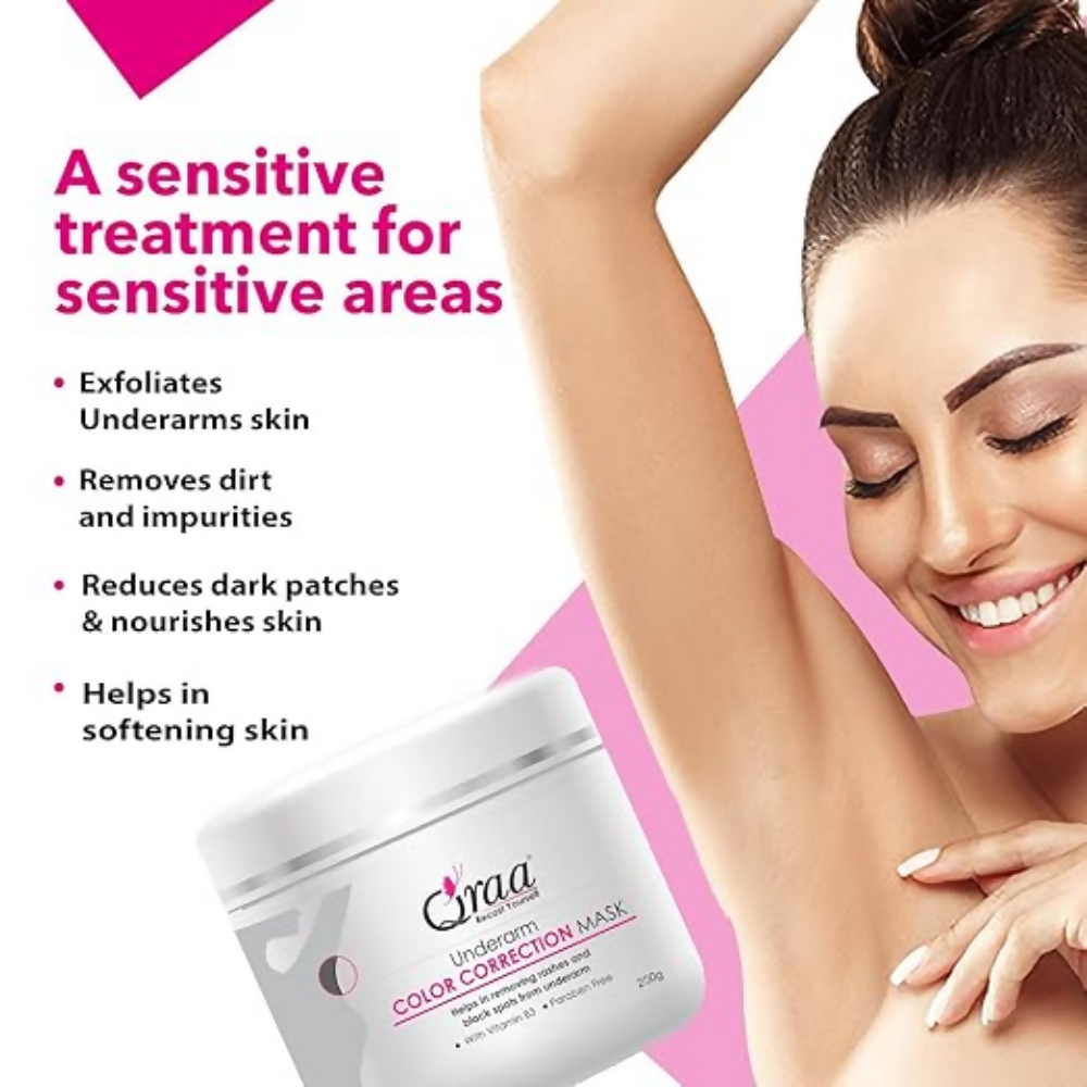 Qraa Underarm Brightening Color Correction Mask