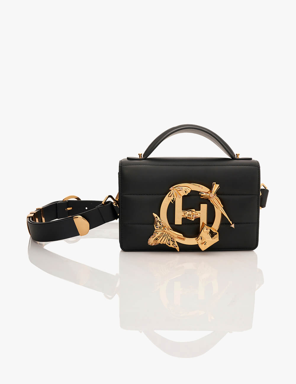 The Midi Disco Handbag in Midnight