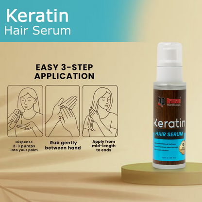 Bronson Professional Keratin Hair Serum Anti Frizz Hair Serum