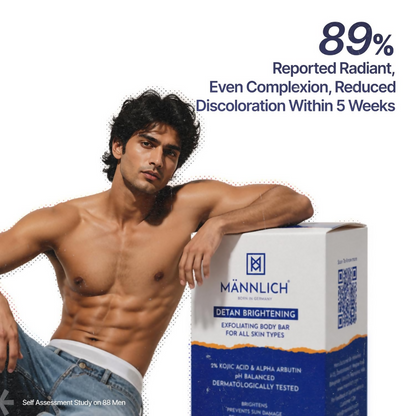 Mannlich 2% Kojic Acid Exfoliating Soap