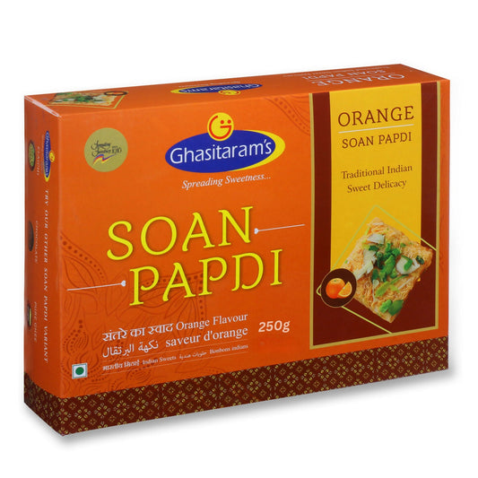 Punjabi Ghasitaram Halwai Soanpapdi Orange