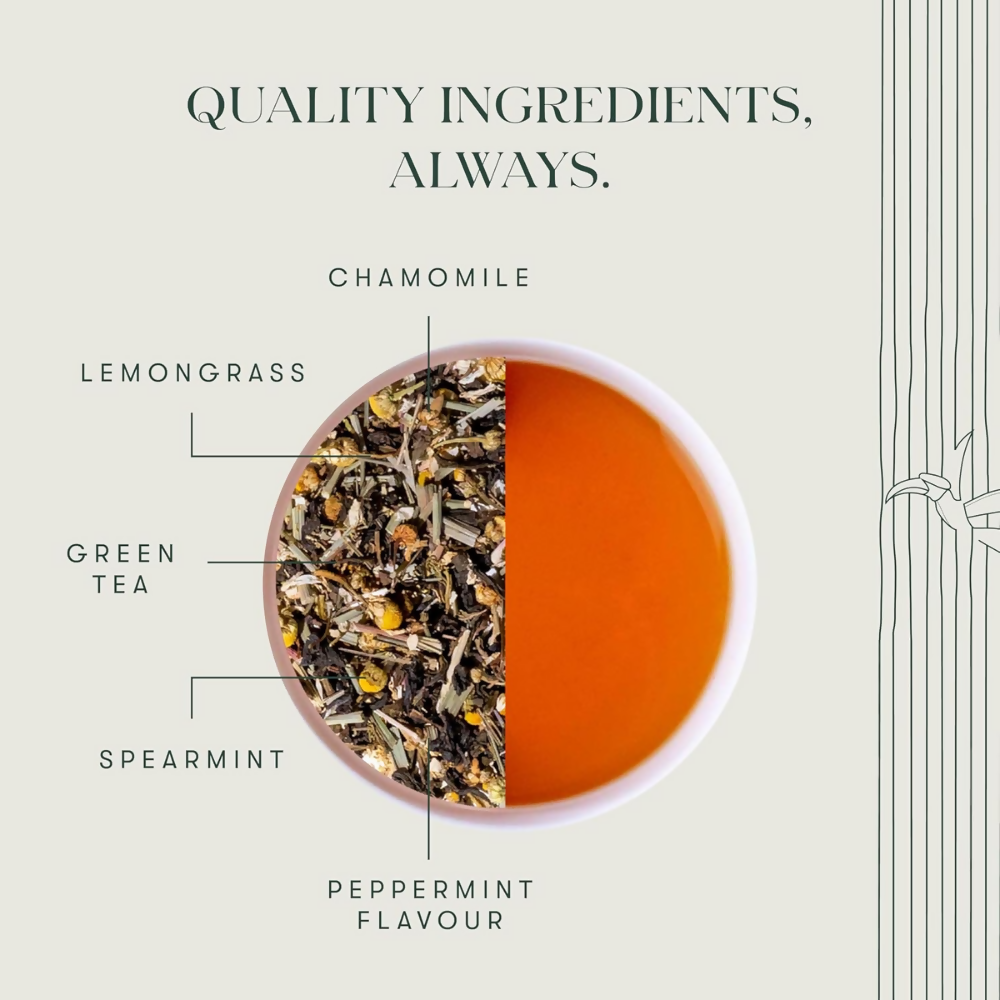 Luxmi Estates Minty Mile Chamomile Mint Green Tea