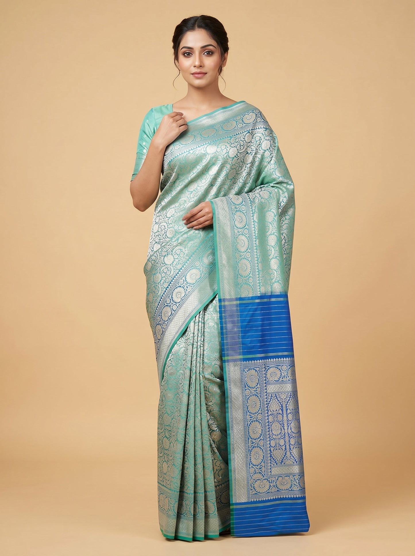 Peacock Royal Glow Saree