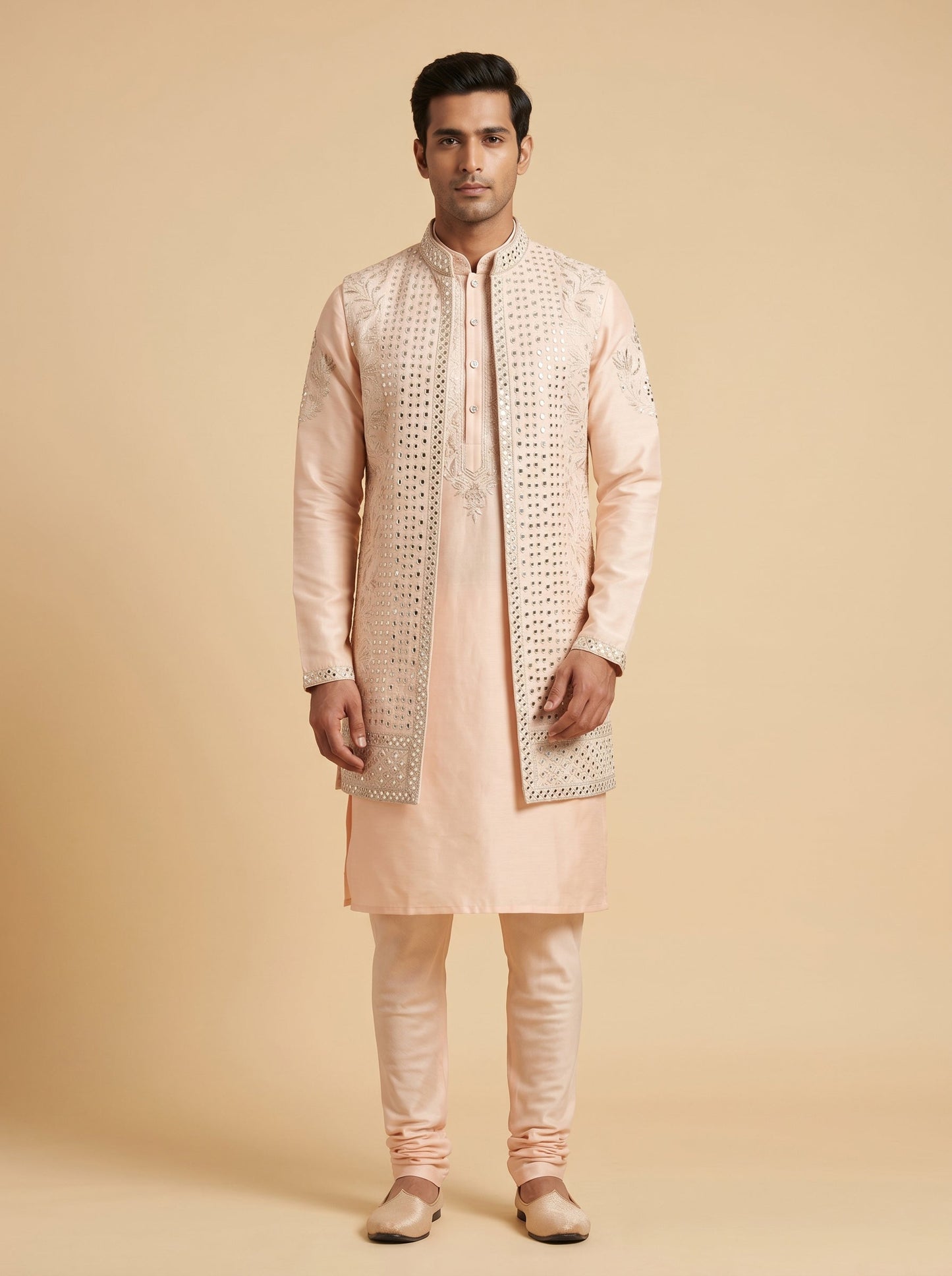 Pink Allure Sherwani