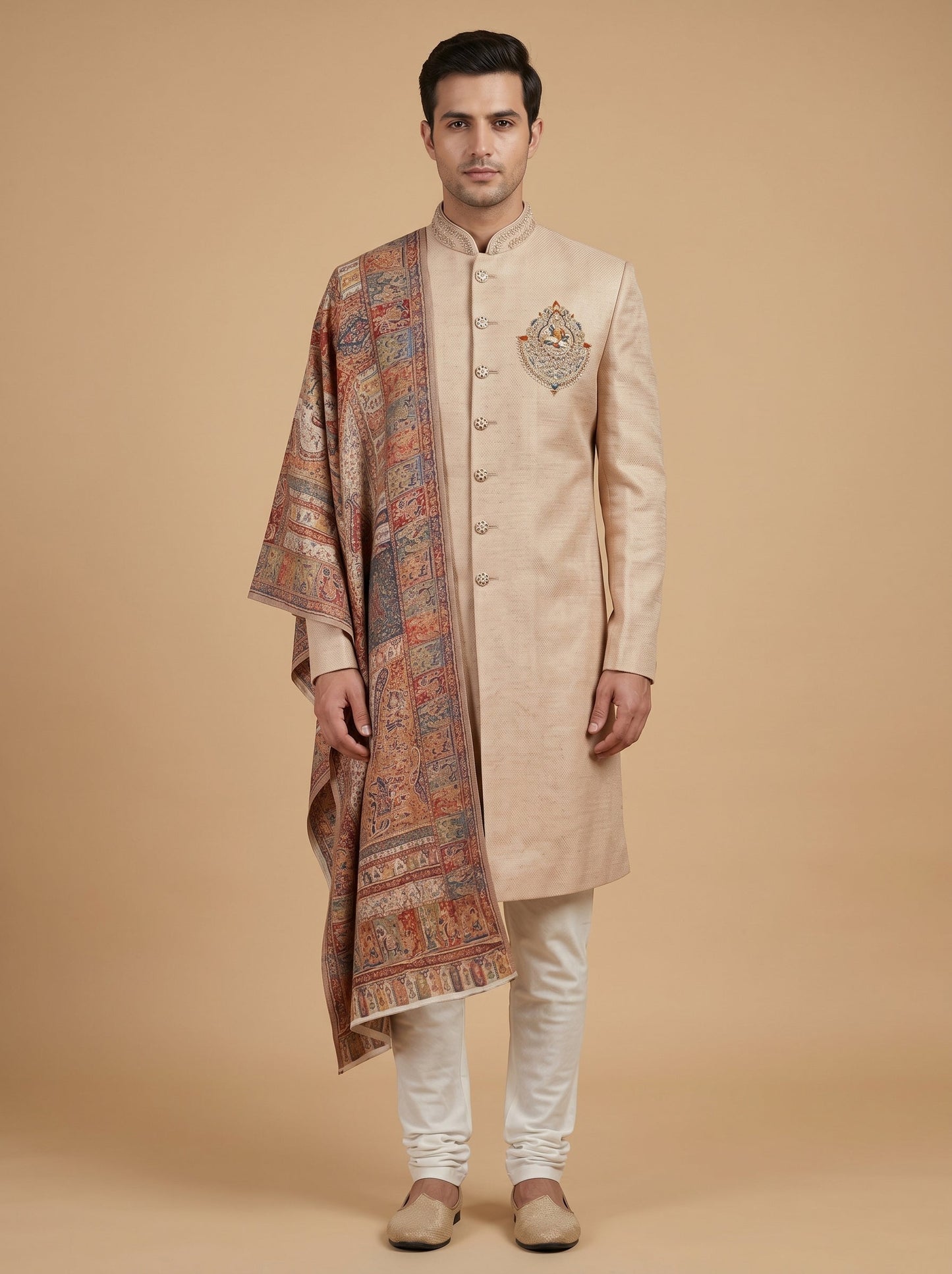 Pink Contemporary Designer Sherwani