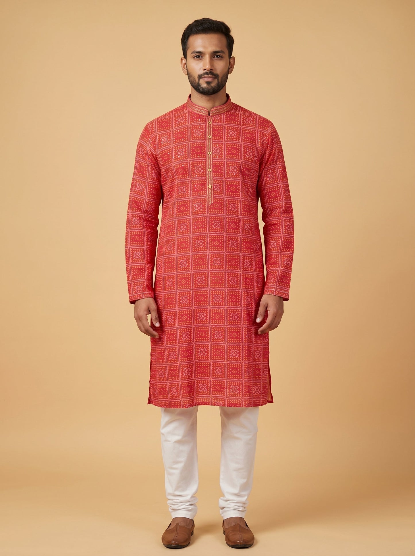 Pink Festive Kurta Set