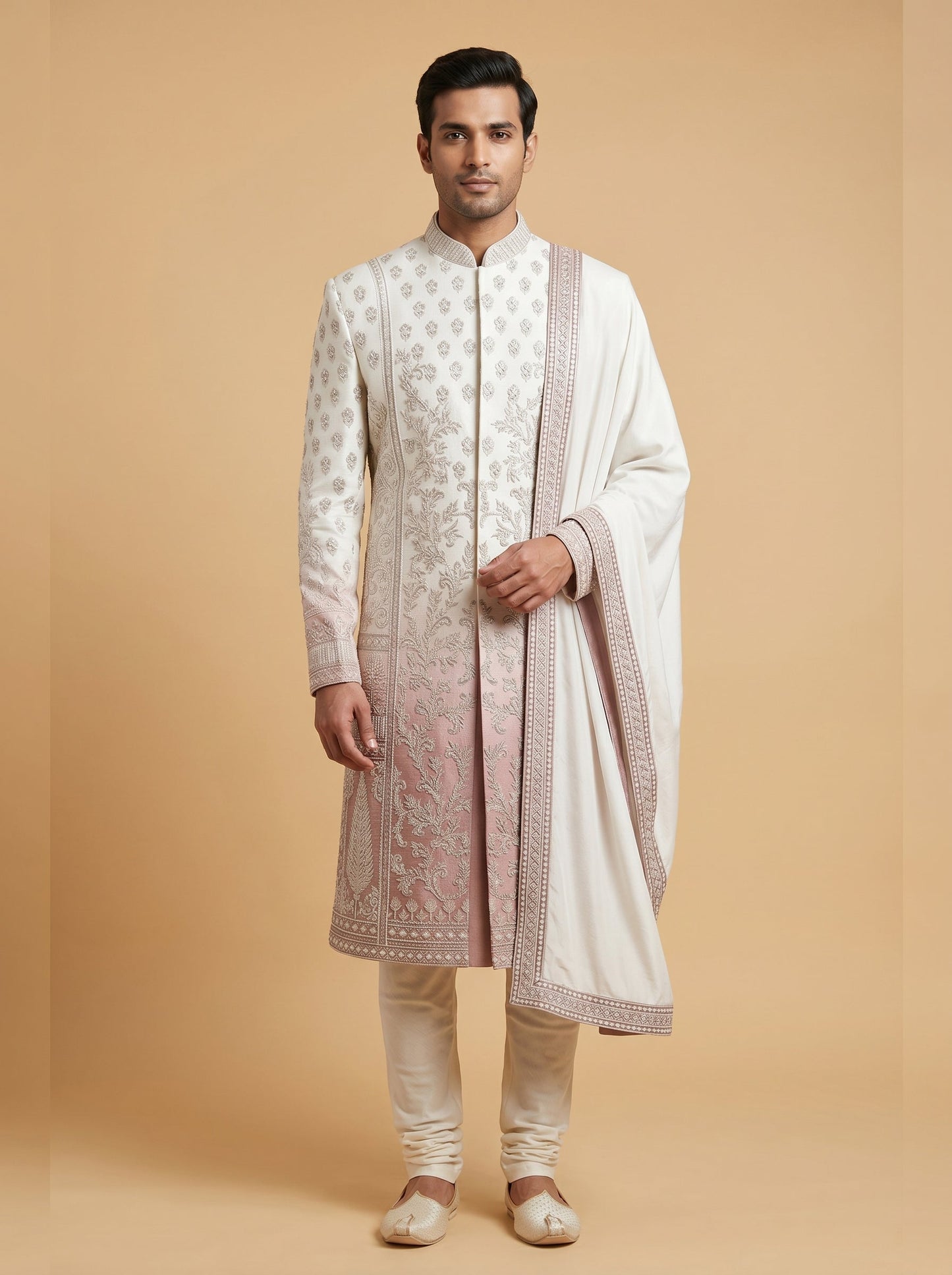 Pink Royal Sherwani