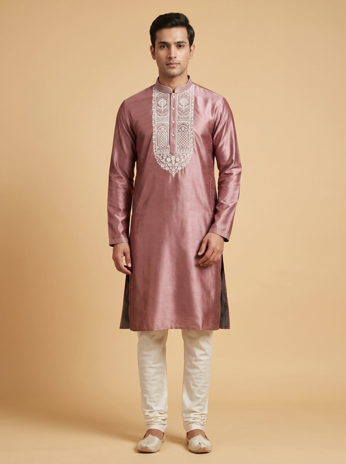 Pink Traditional Kurta Set