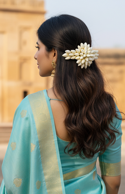 Artificial Jasmine Hair Clip