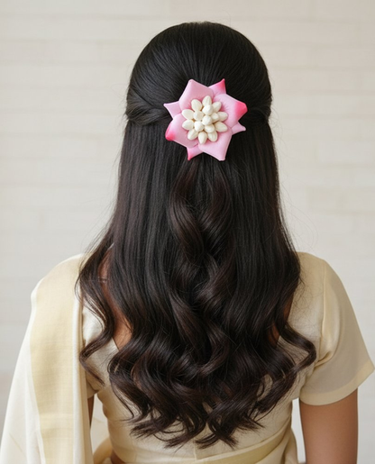 Baby Pink Flower Brooch