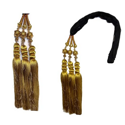 VTN Women's Patiala Shahi Paranda/Parandi Traditional Hair Accessory Braid Tassles