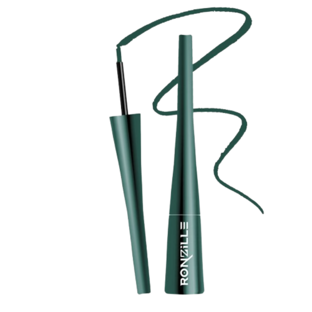 Ronzille Smudgeproof And Waterproof Liquid Matte Eyeliner - Green