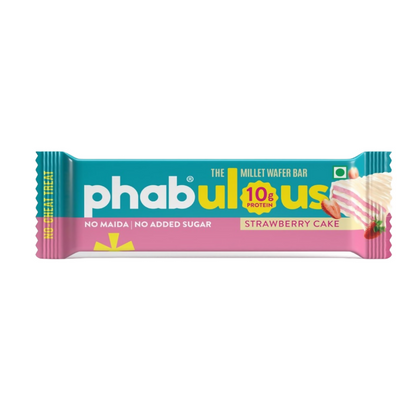 Phab Millet Wafer - Strawberry Protein Wafer