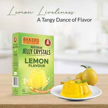 BAKERS Jelly Crystals - Lemon Flavour