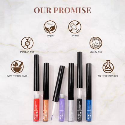 Just Herbs Eyeliner Waterproof and Smudge Proof, Long Lasting Eyeliners - Golden Hour