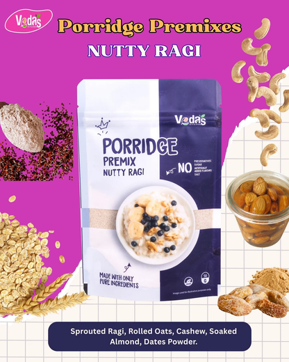 Vedas Kitchen Nutty Ragi Porridge
