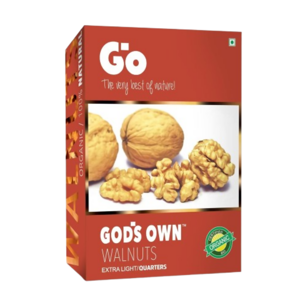 Go Organic Light Quarters & Extra Light Quarters Walnuts