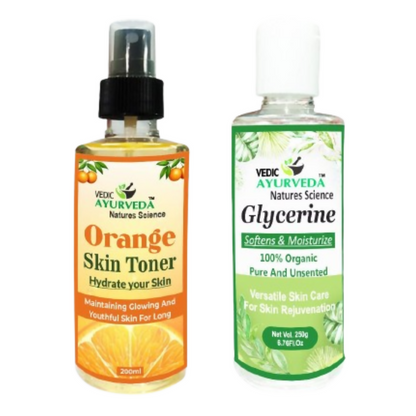VedicAyurveda Orange Skin Toner With Glycerine