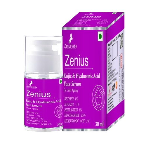 Zenius Kojic & Hyaluronic Acid serum for Anti Ageing
