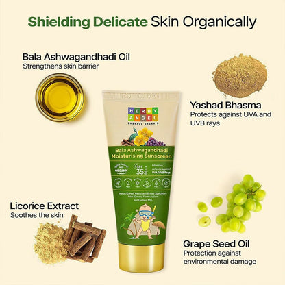 Herby Angel Sunscreen for Babies & Kids