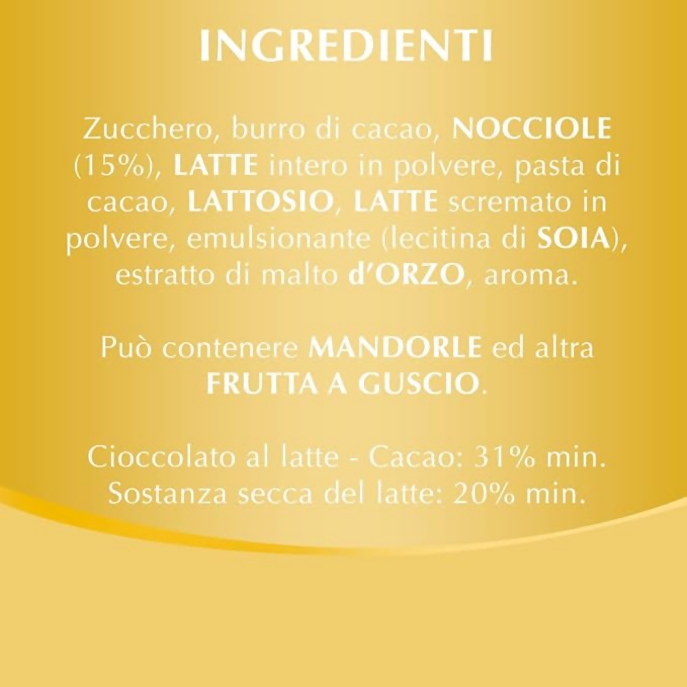Lindt Gold Bar, Milk