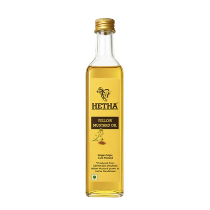 Hetha Yellow Mustard Oil - Single Origin | Cold Pressed