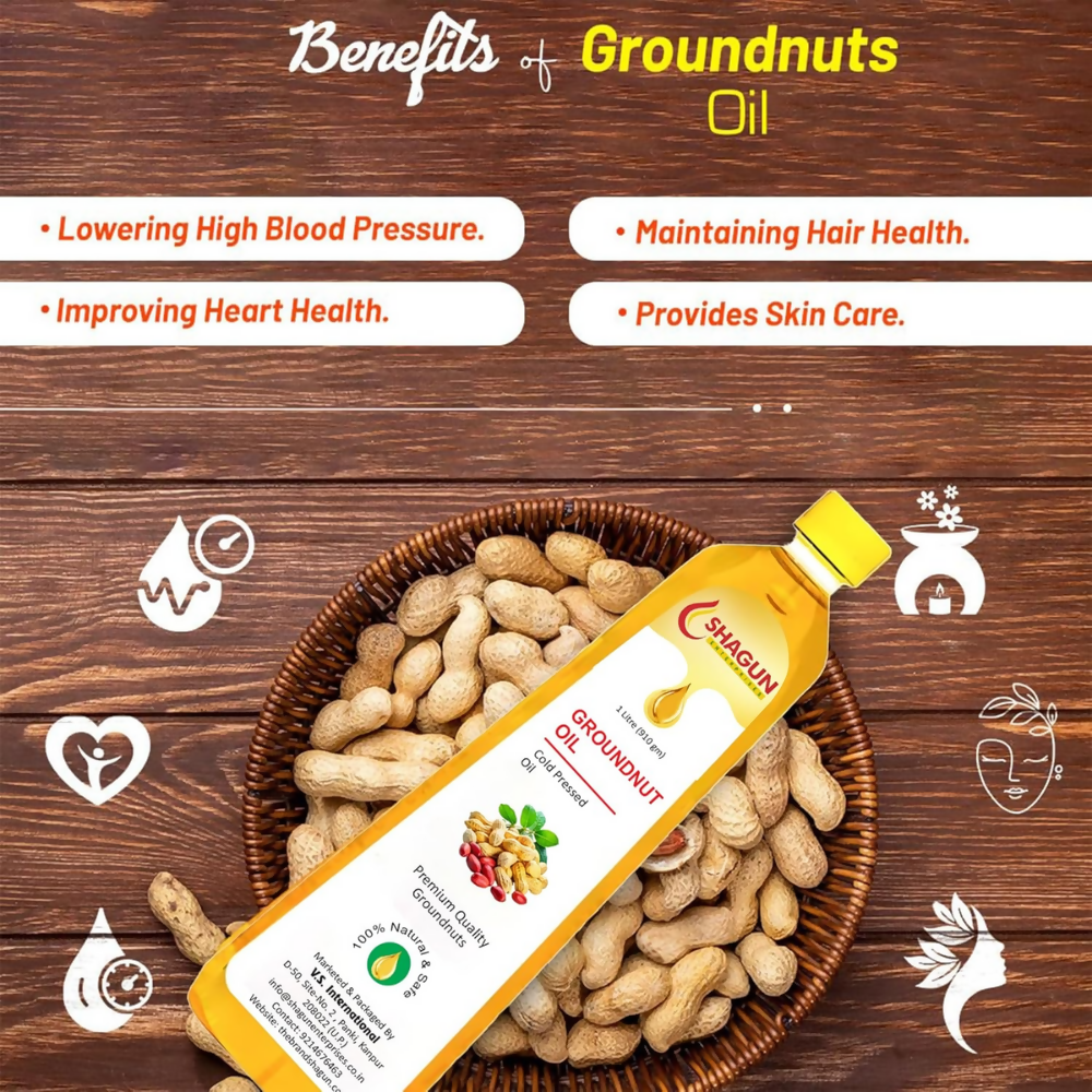 Shagun Cold Pressed Groundnut Oil