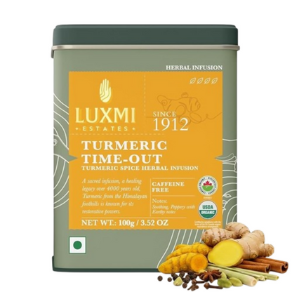 Luxmi Estates Turmeric Time-Out Herbal Loose Infusion