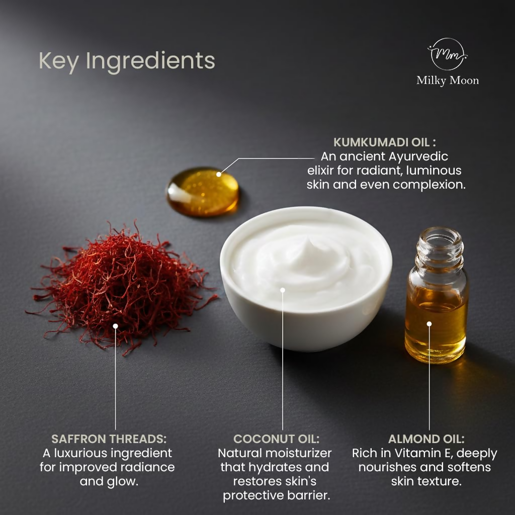 Milky Moon Kumkumadi Cream for Pigmentation & Wrinkles Night Cream