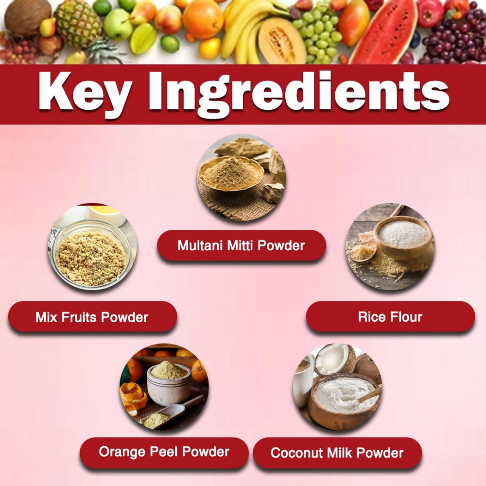 VedicAyurveda Herbal Wax Powder - Mix Fruits
