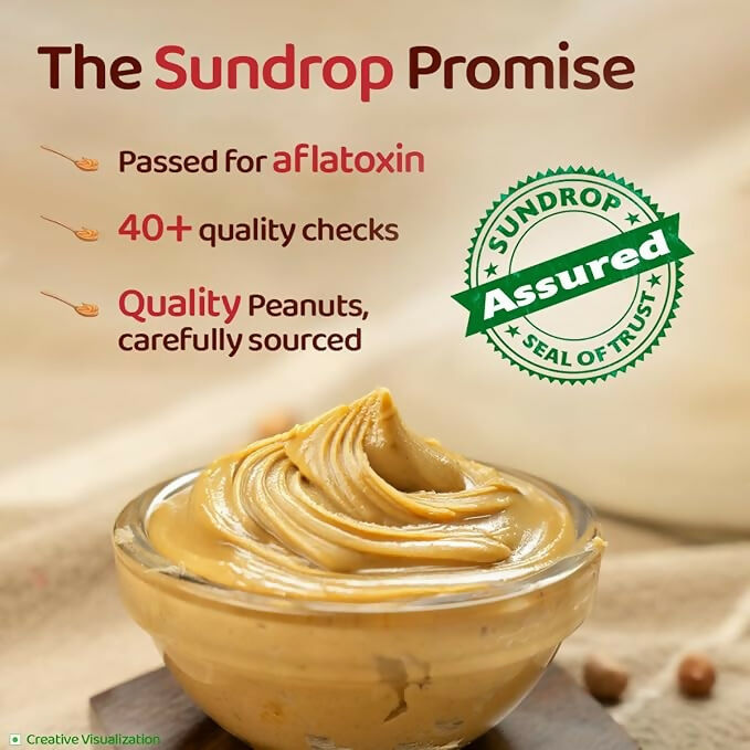 Sundrop Peanut Butter With Jaggery, Creamy