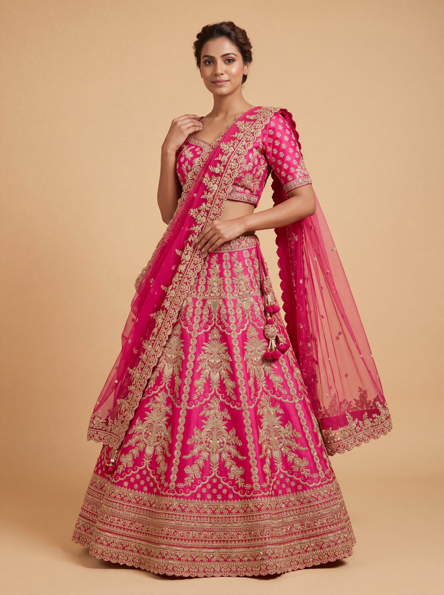 Rani Red Bridal Fusion
